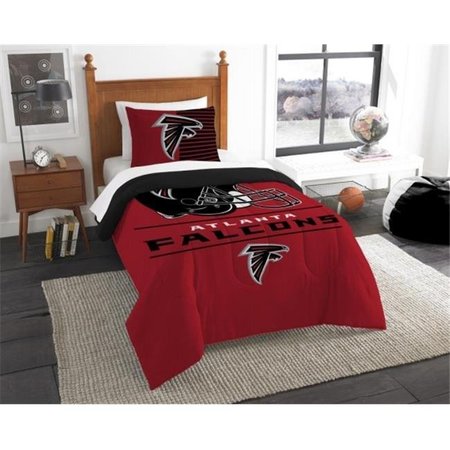 THE NORTH WEST COMPANY The Northwest 1NFL862000012RET NFL 862 Falcons Draft Comforter Set; Twin 1NFL862000012EDC